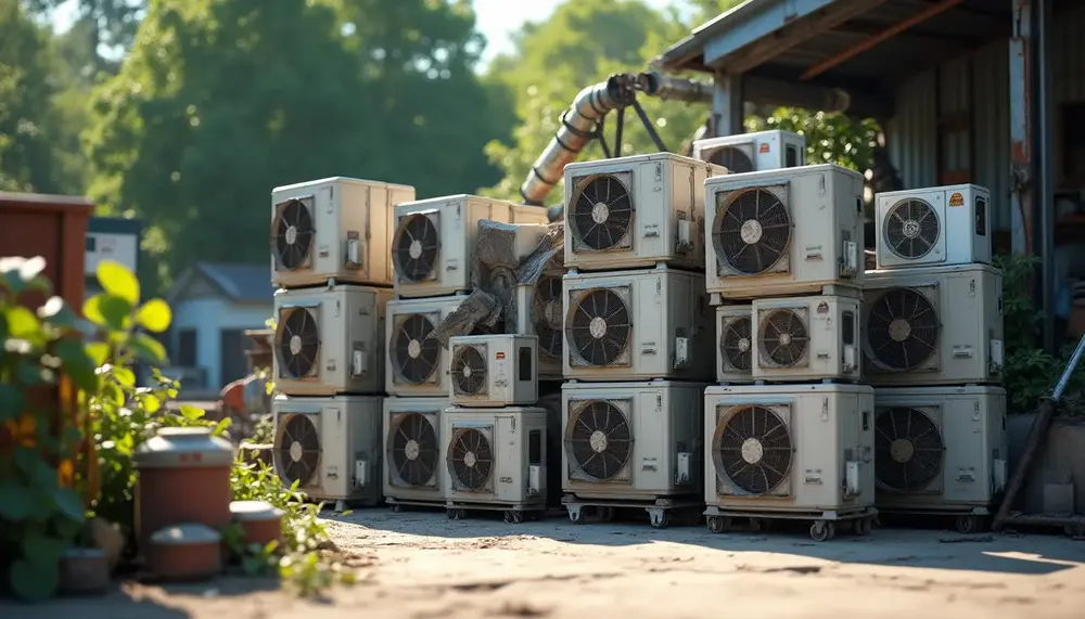 Alte Klimaanlagen als Goldquelle: Recycling fördert Nachhaltigkeit und Investitionen