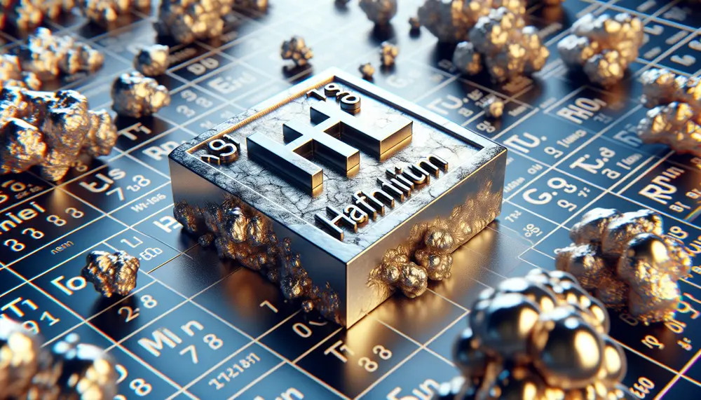 Die Bedeutung der atomaren Nummer von Hafnium erklärt