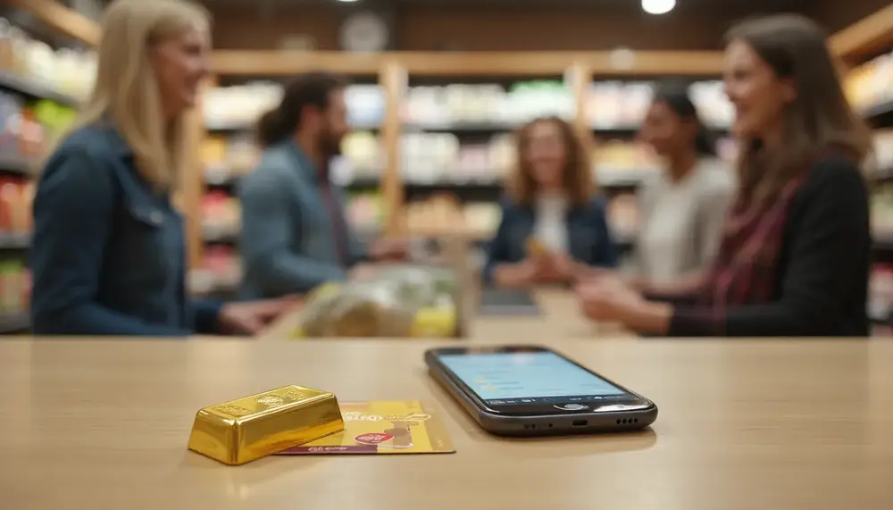 Gold als Zahlungsmittel: Wiener Firma startet App und Karte für den Supermarkt-Einkauf
