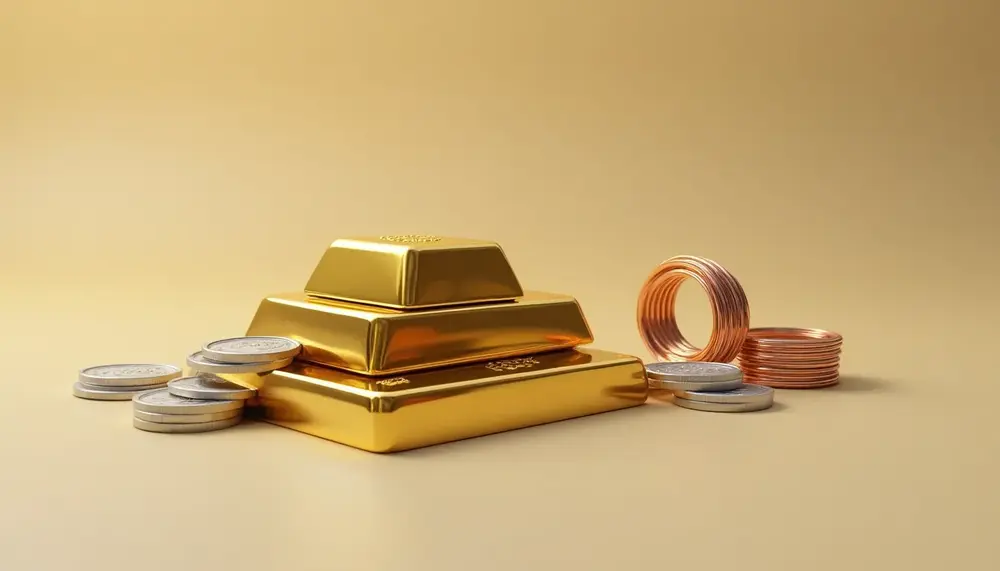 Gold auf Rekordhoch, Silber mit Potenzial, Kupfer unter Druck: Edelmetall-Märkte im Fokus