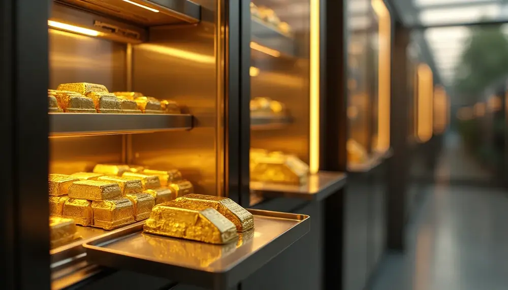 Goldbarren Automat: Schnell und einfach Gold kaufen