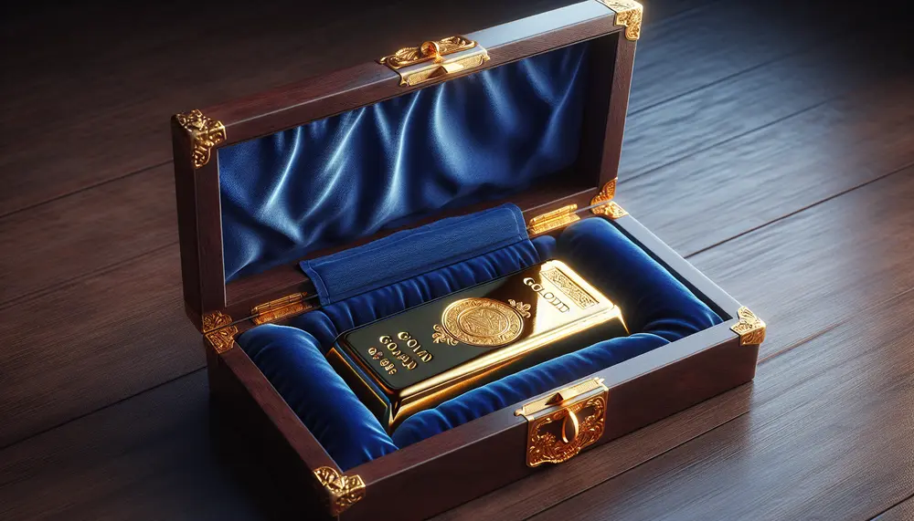 Goldbarren im Etui: Luxuriöse Verpackungen für wertvolles Edelmetall